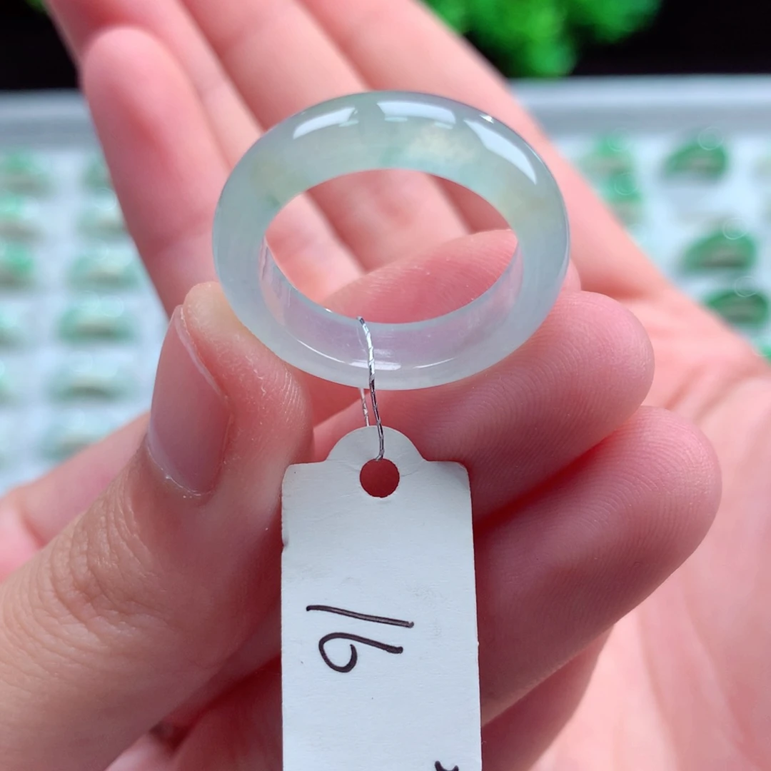 未镶嵌戒指翡翠天然