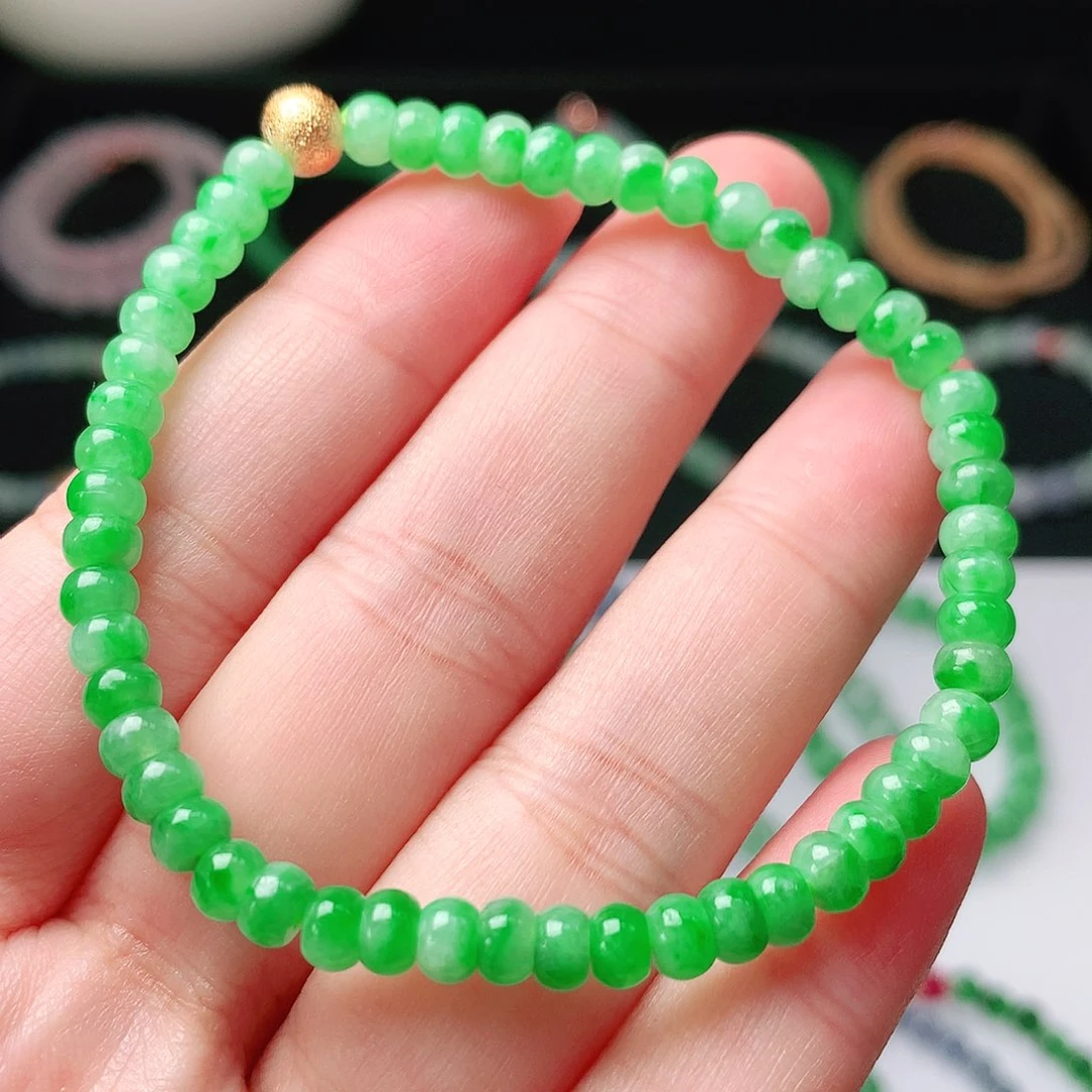 未镶嵌手链翡翠翡翠