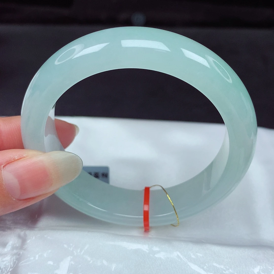 未镶嵌手镯翡翠54圈346