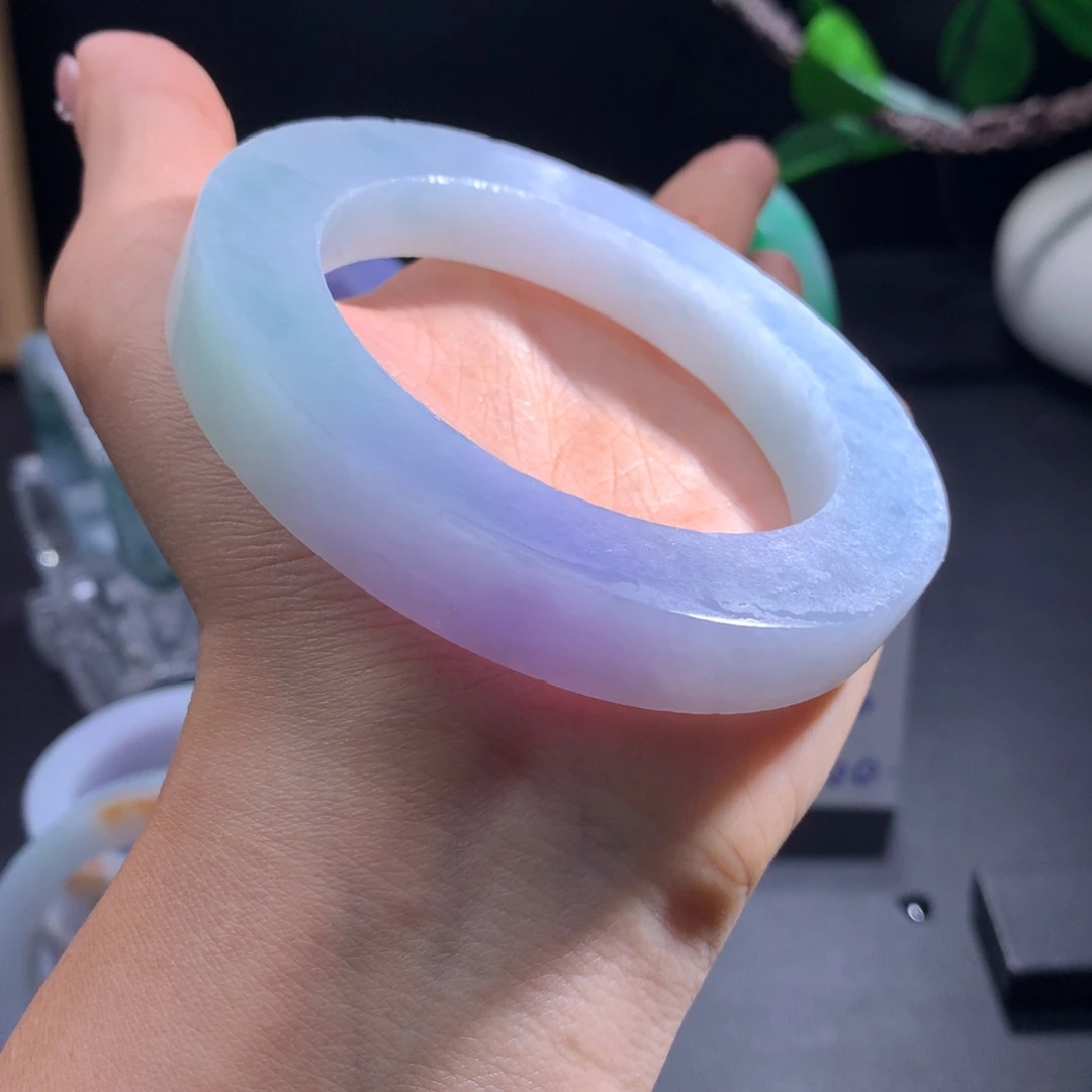 定制翡翠翡翠手镯未镶嵌