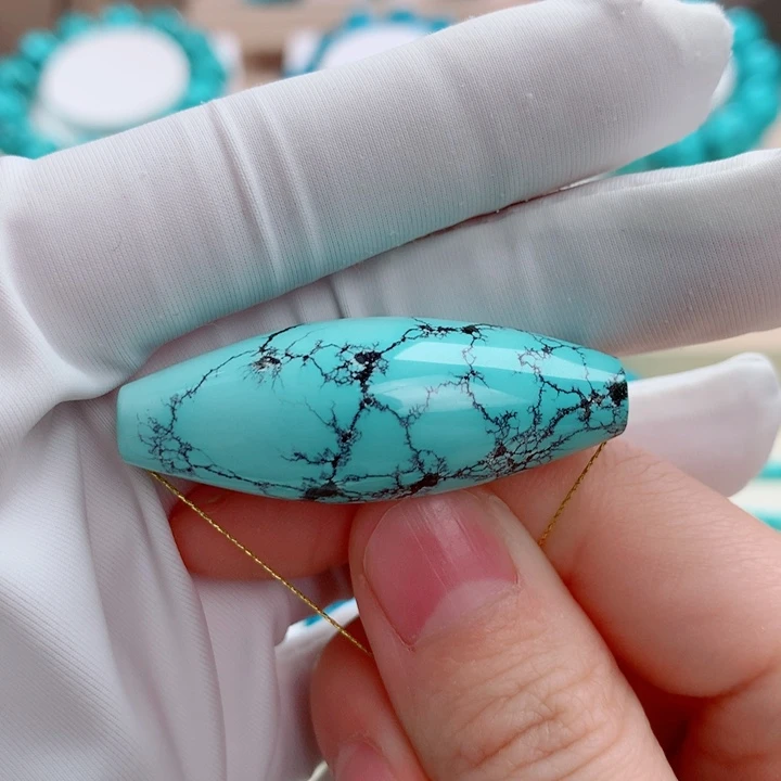 绿松石未镶嵌挂件