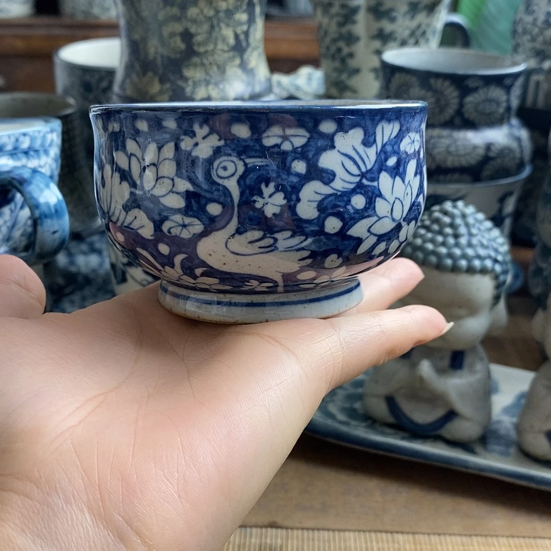 手工手绘青花陶瓷