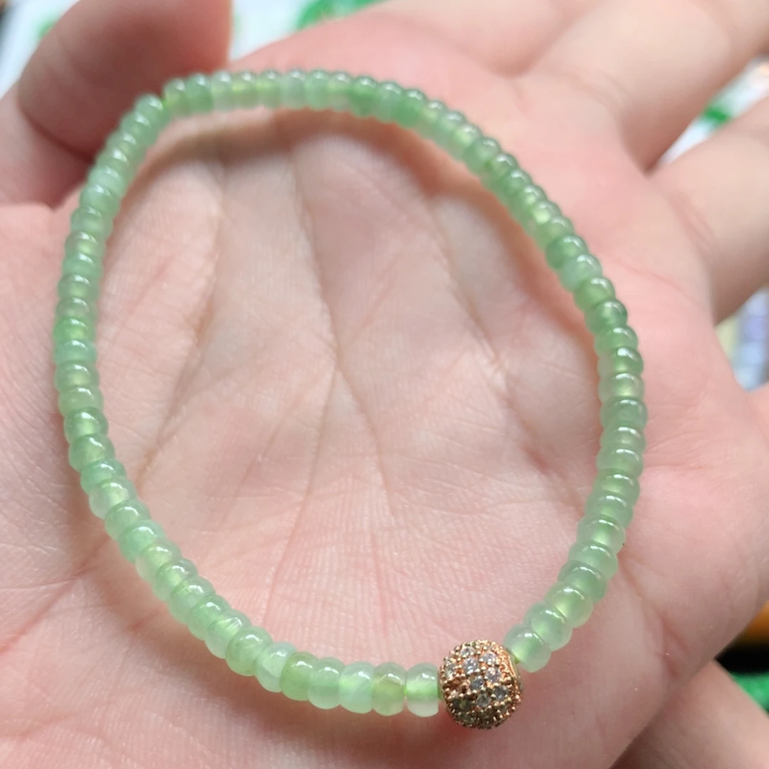 翡翠未镶嵌手链翡翠