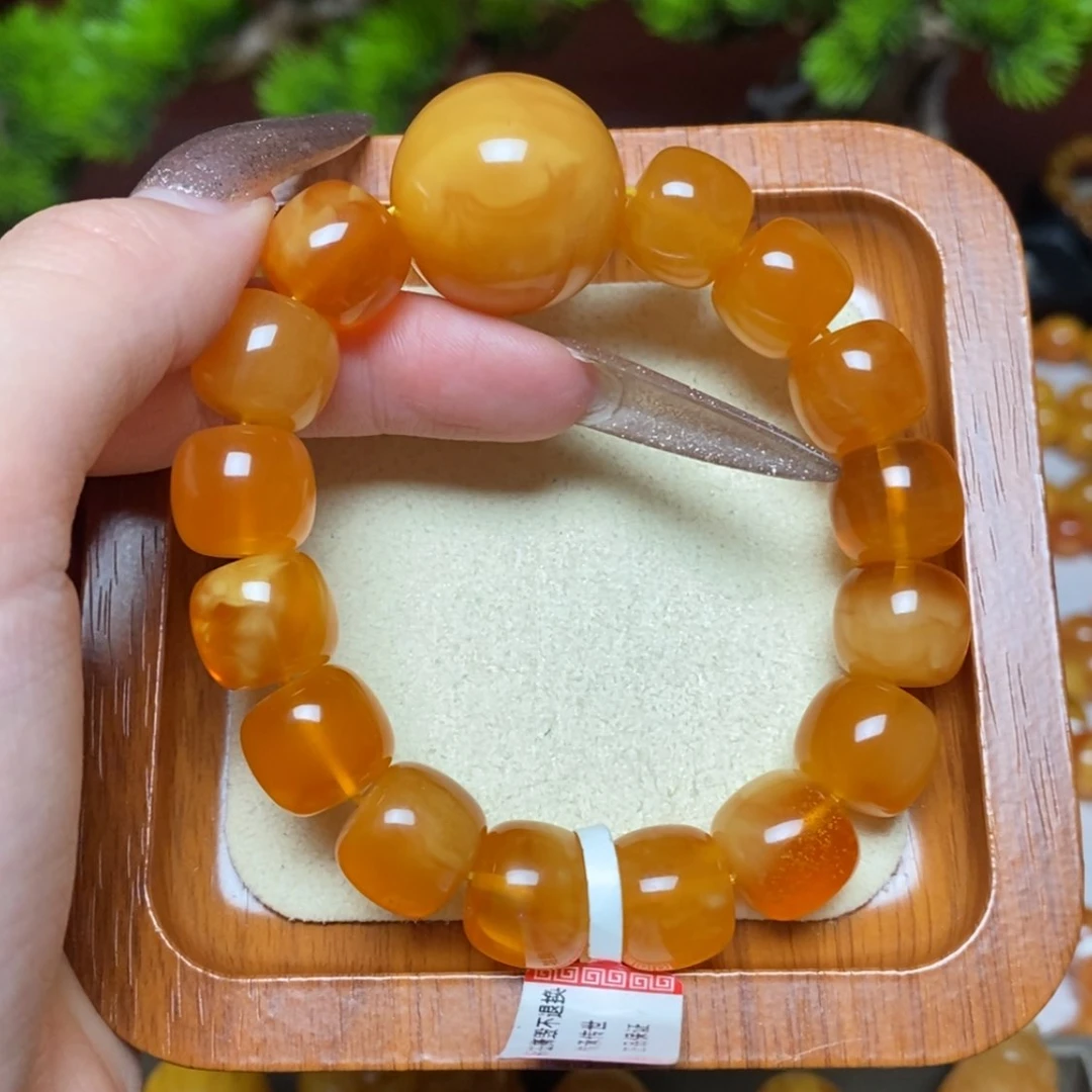 【闪购商品】未镶嵌蜜蜡手链手串