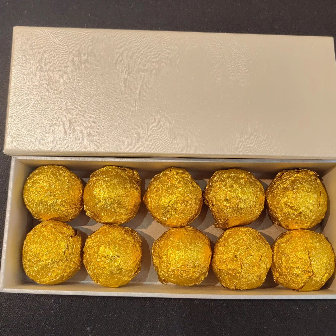 源之茗茶业    2023年金纸生茶龙珠10颗