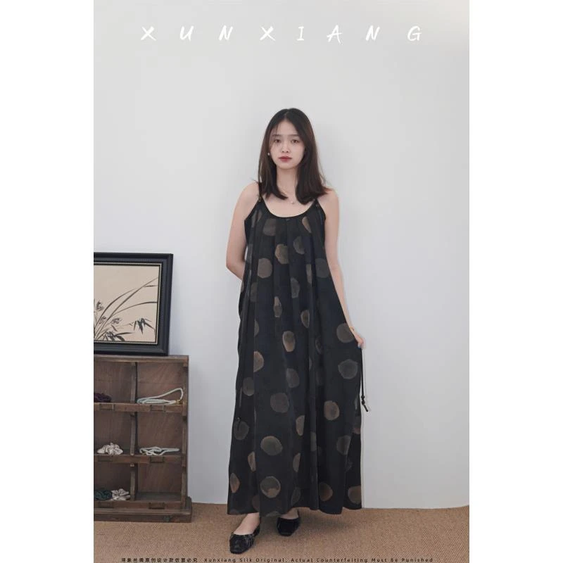 浔象丝绸『玉蚕吟』新中式桑蚕丝吊带