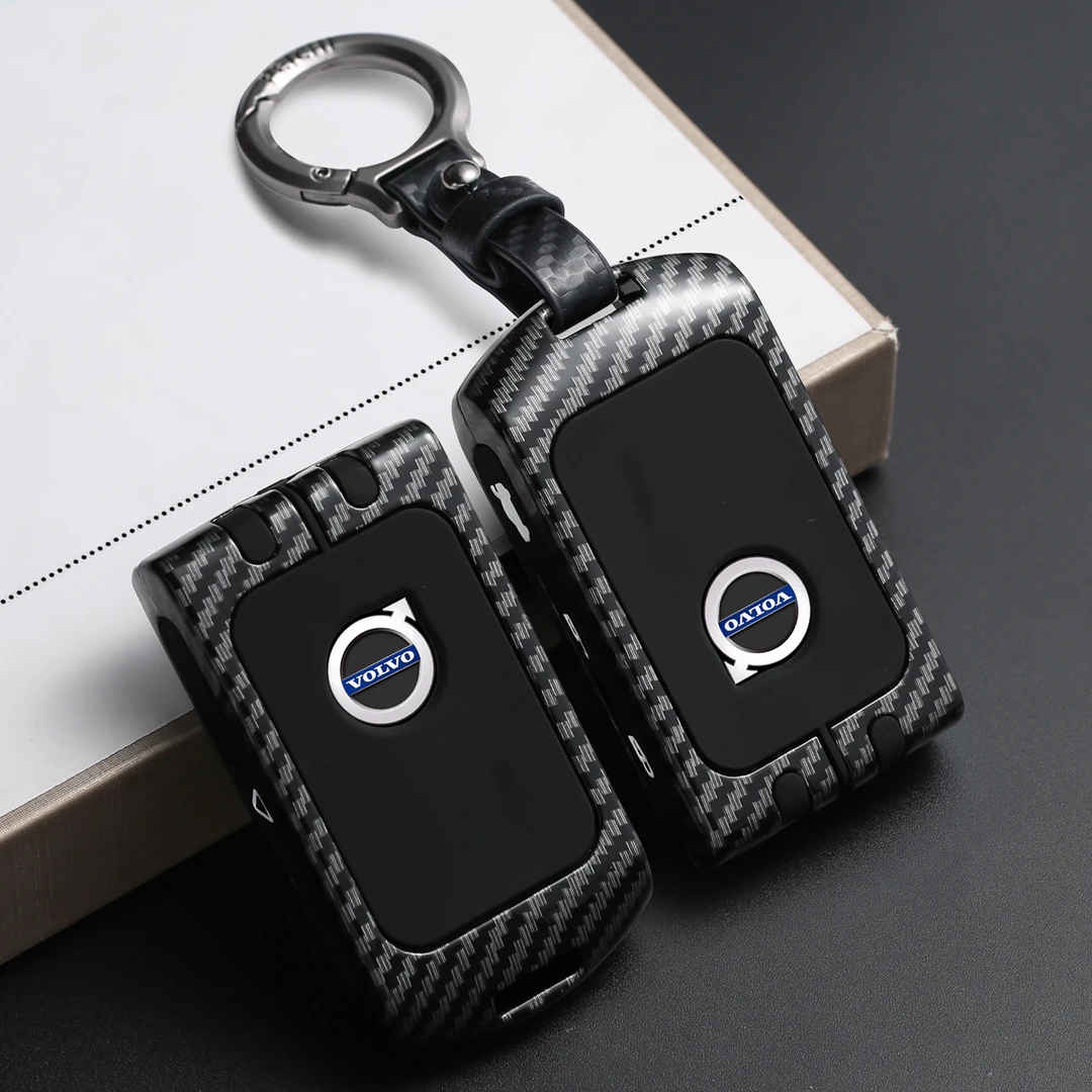 沃尔沃钥匙套壳xc60xc90xc40s90s60v90v60壳扣包车钥匙金属保护套