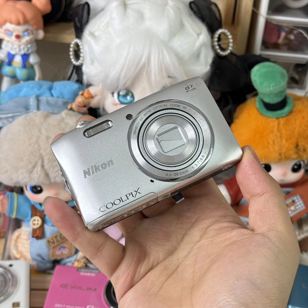 9新 Nikon/尼康 尼康s3600色彩感好2000万像素滤镜多适新手带配件