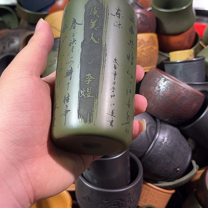 茶杯紫砂全手工紫砂主人杯