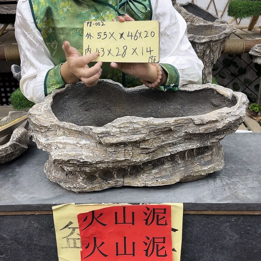 盆景异性花盆鱼缸p8-002