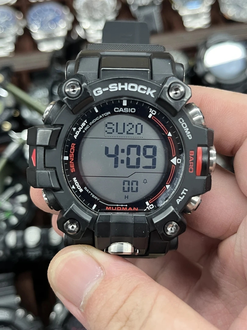 9新 Casio/卡西欧 卡西欧泥人系列gw9500光动能电波三重气压