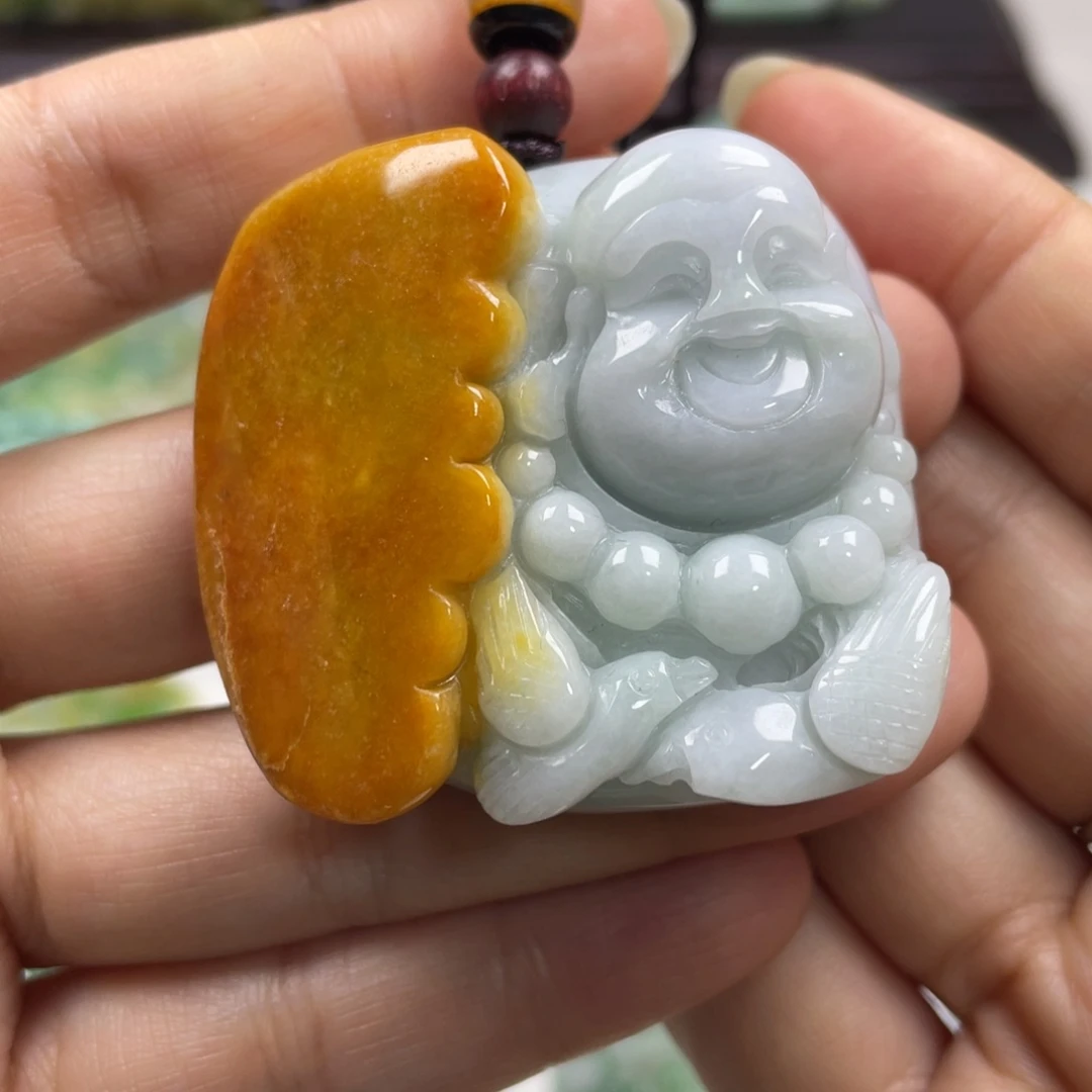 翡翠未镶嵌挂件牌子