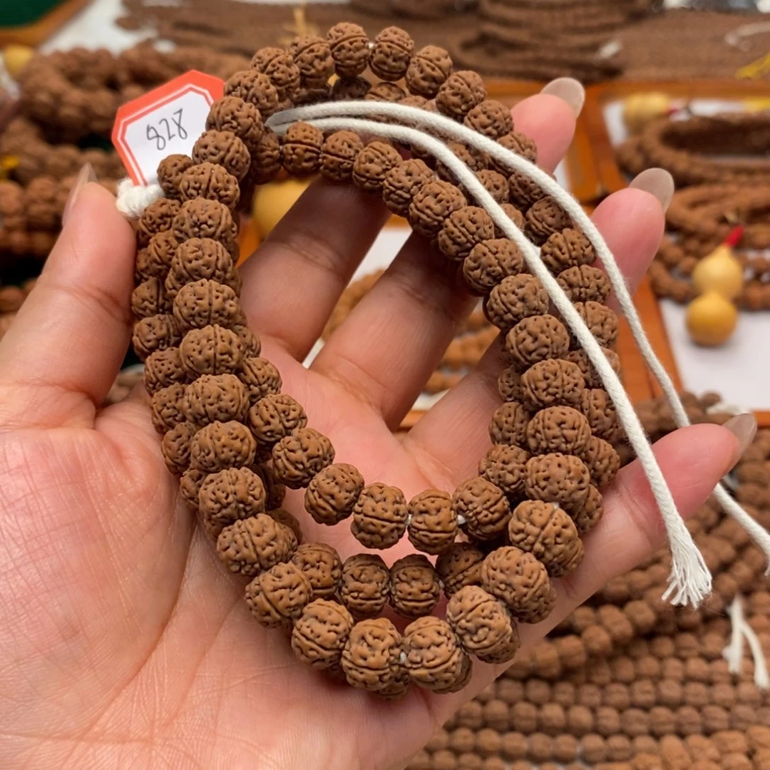 吹***球吊坠金刚菩提纯血老树王108卡10➕