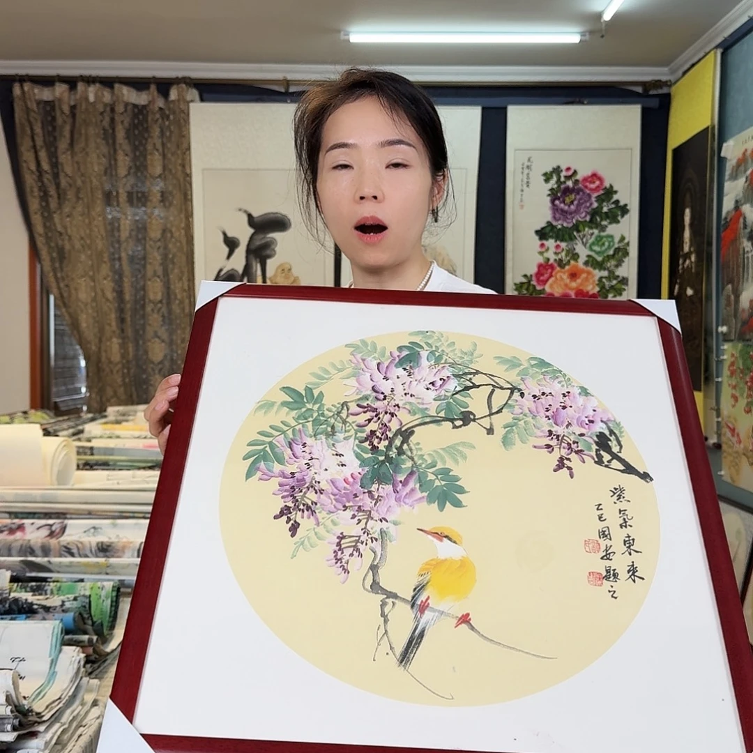 纯手绘好年画作品