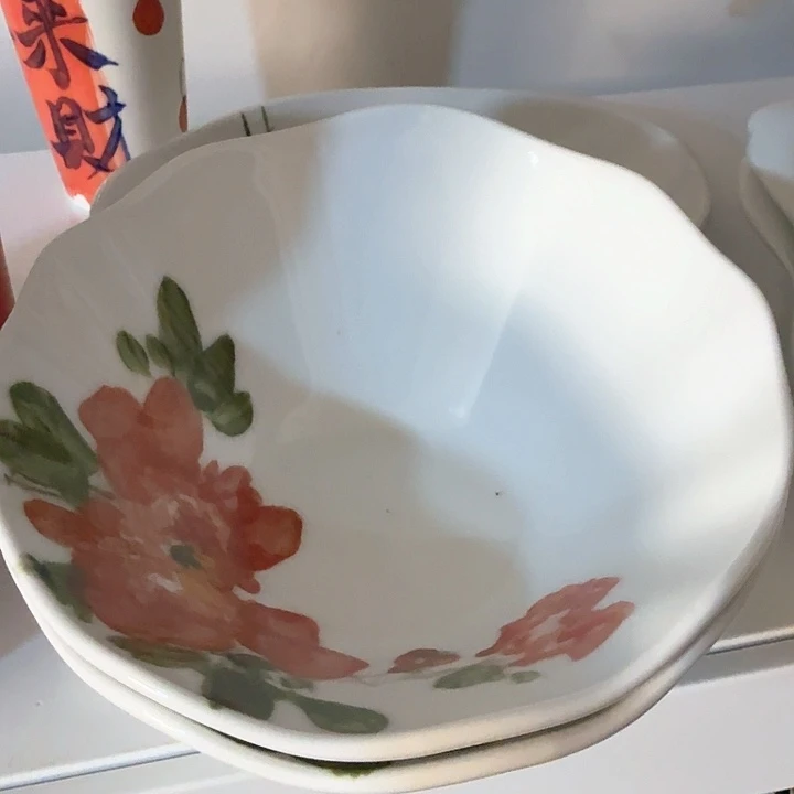 景德镇陶瓷手工手绘果盘