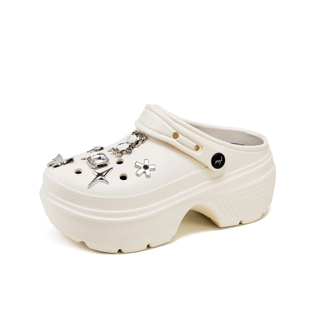 【限时福利】FED女鞋夏季百搭时尚百搭休闲风卡通凉鞋包头拖FTG650