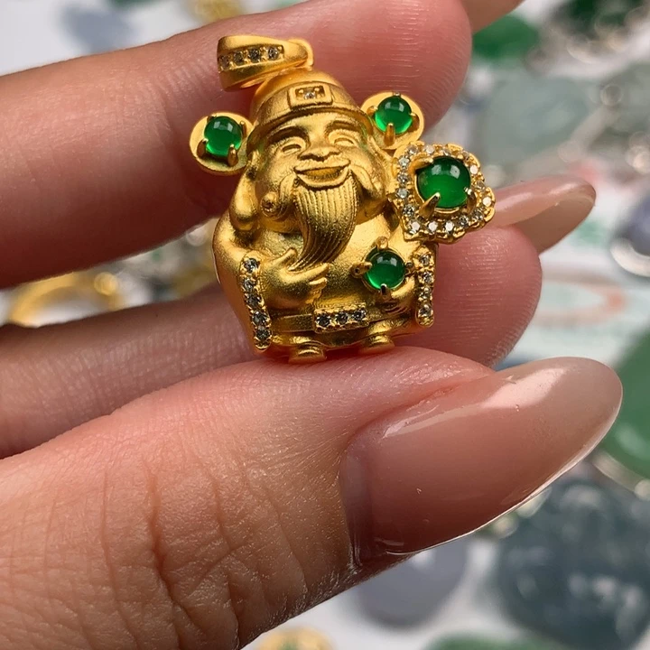 颈饰未镶嵌翡翠翡翠