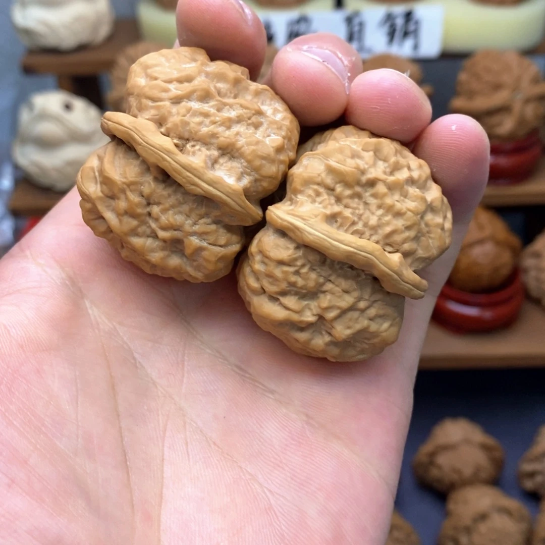 文玩核桃吊坠蛤蟆39有修