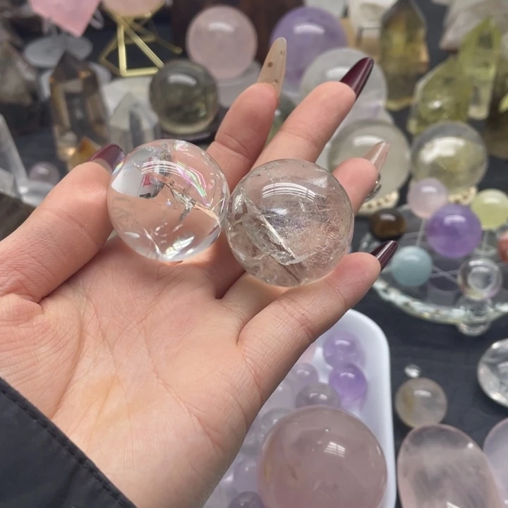 水晶38未镶嵌一**子天然水晶