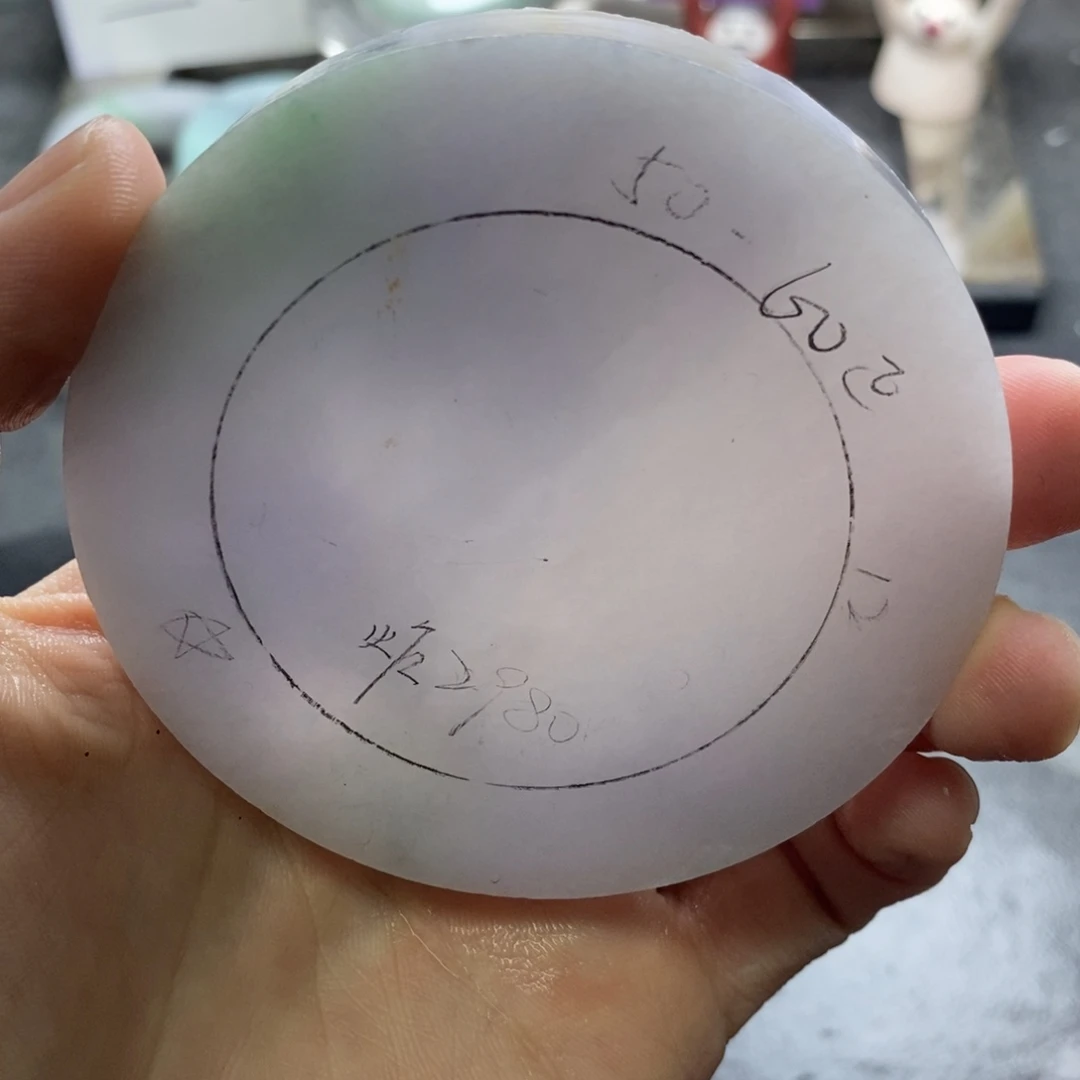 定制翡翠未镶嵌翡翠手镯