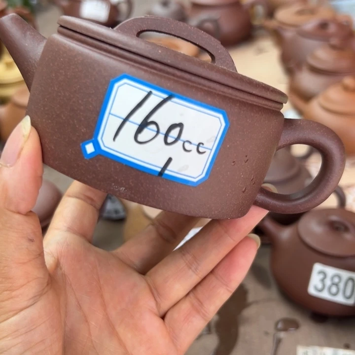 紫砂茶壶紫泥瑕疵160