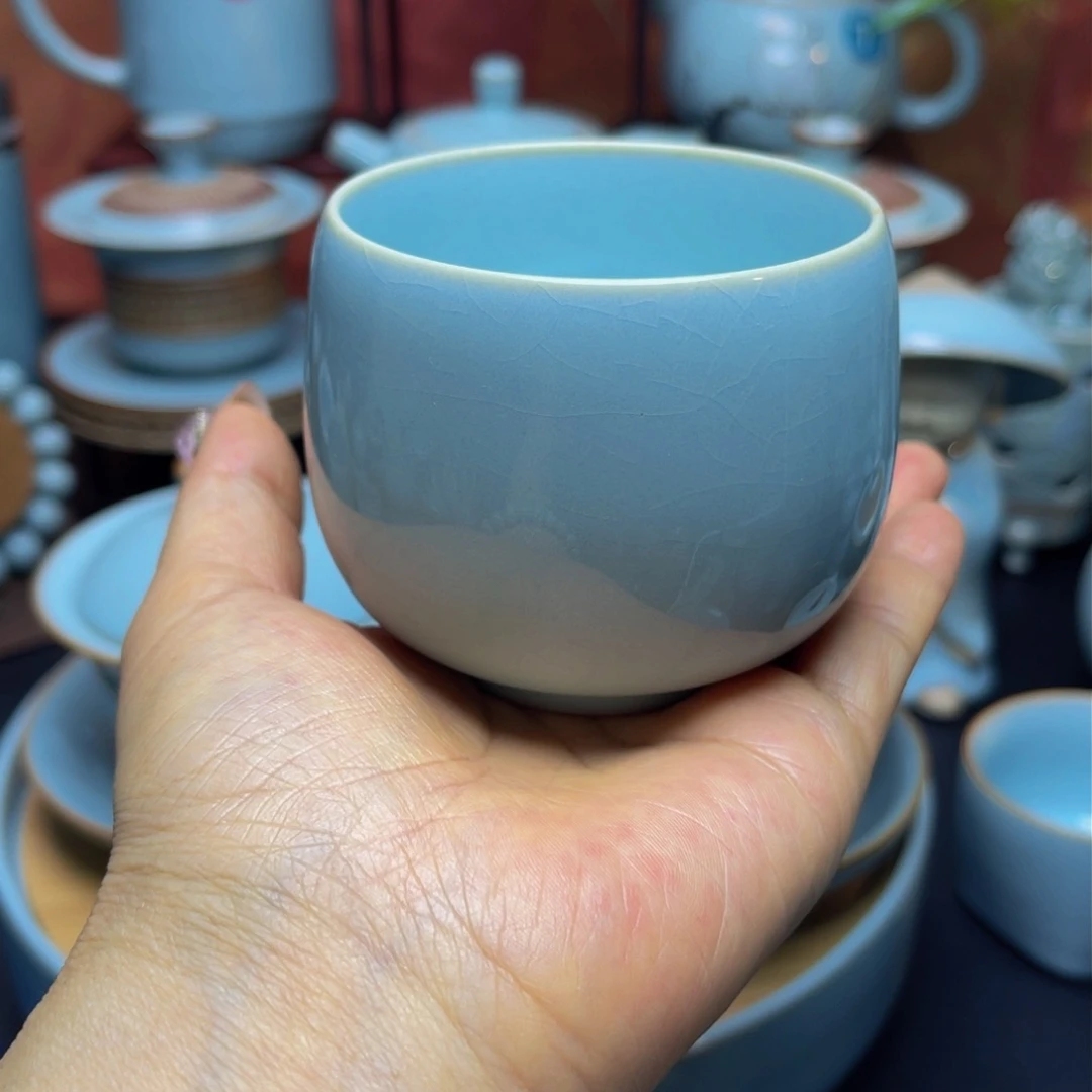 【闪购商品】l*l汝州单壶单壶翻单壶，运圈底款