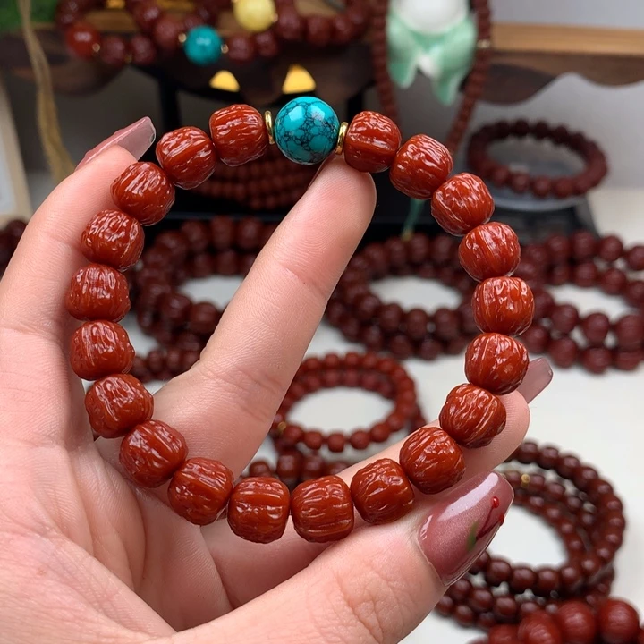 猴头核桃吊坠小****》蛤蟆头10绿