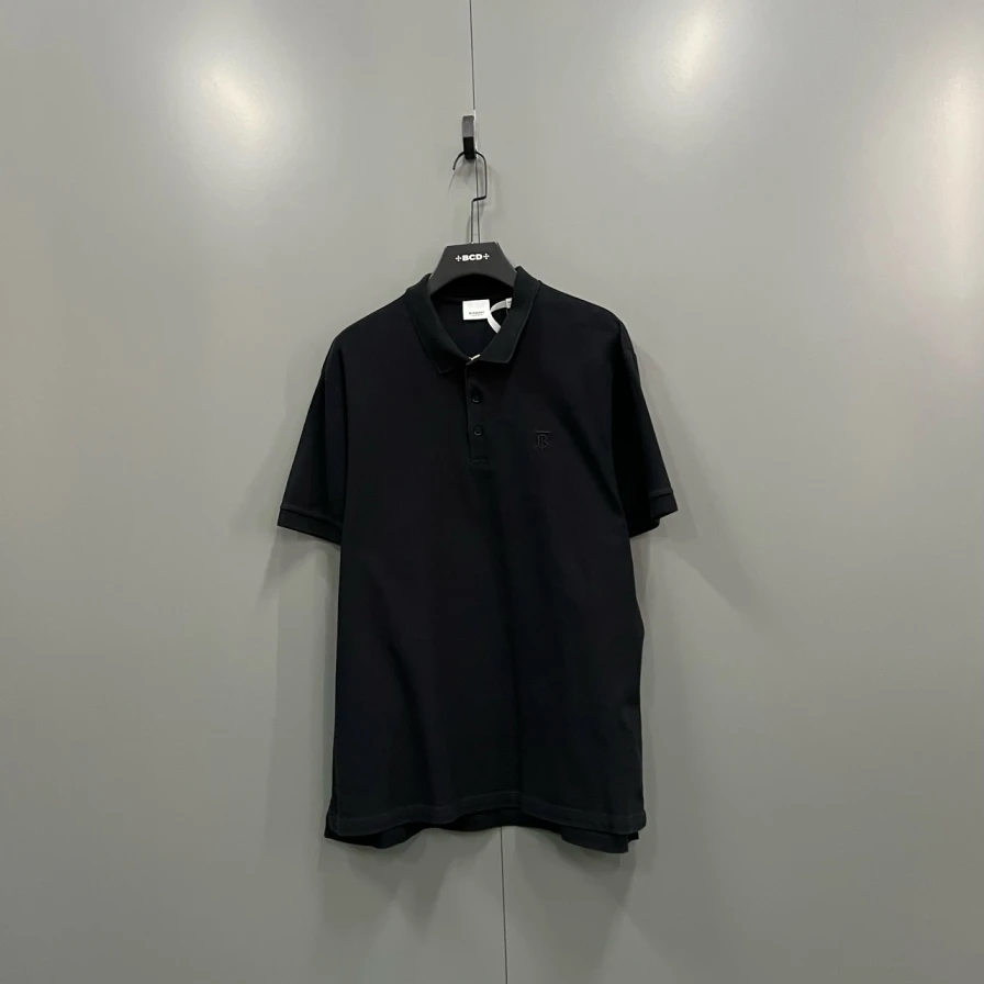 95新 BURBERRY/博柏利 c216 字母刺绣polo衫 XXXL bc013792