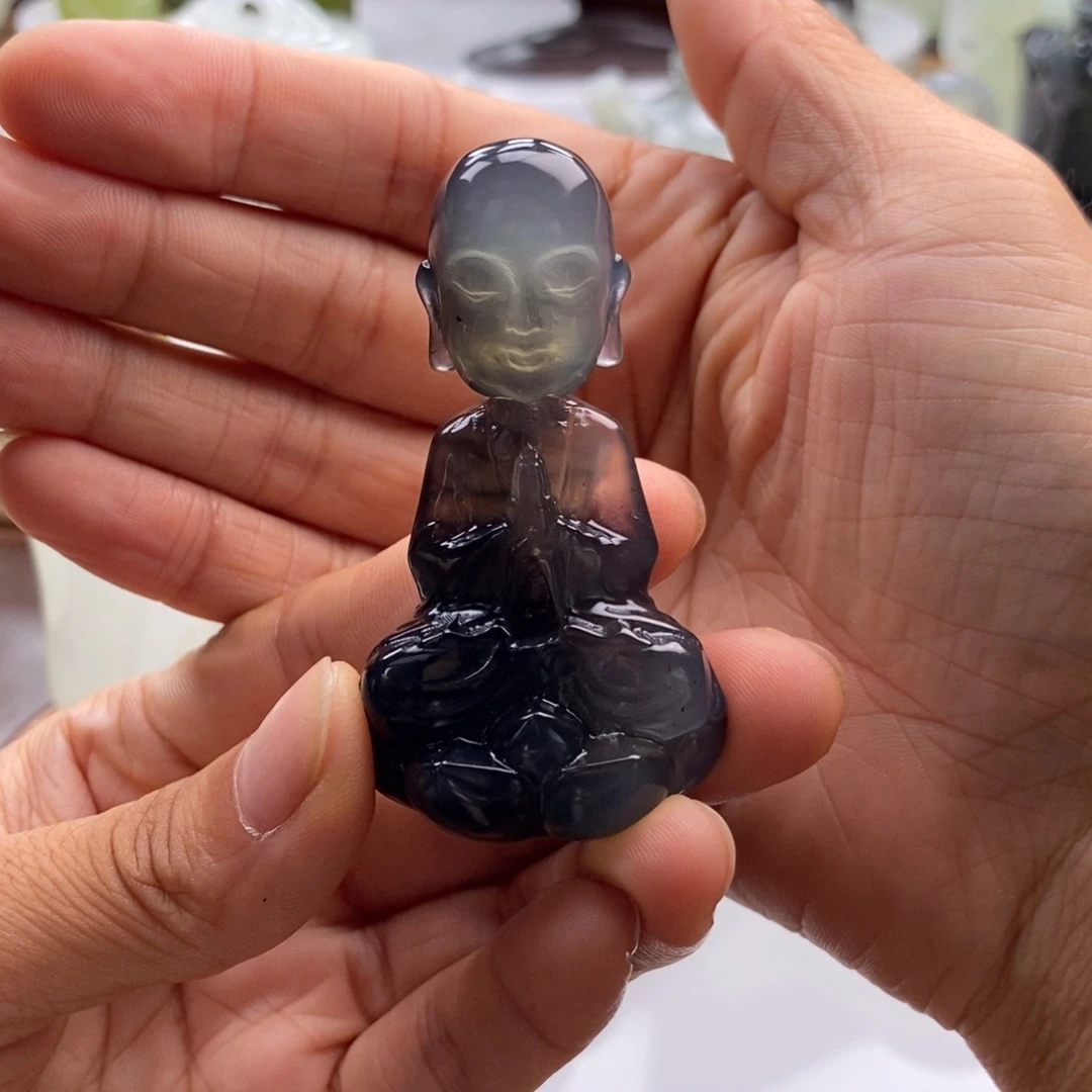 岫玉未镶嵌四大名玉摆件