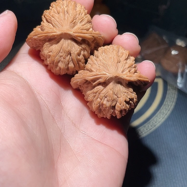 没***玩文玩核桃吊坠43尺寸平谷楼