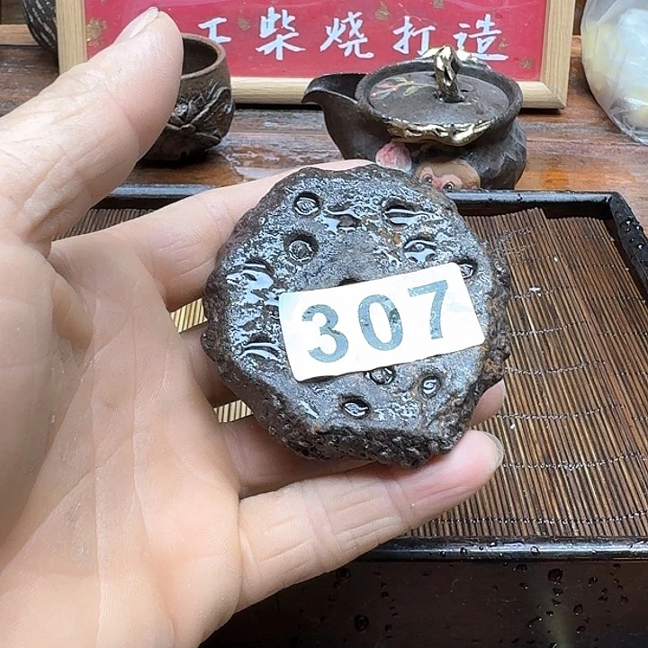 纯手工制作粗陶茶具