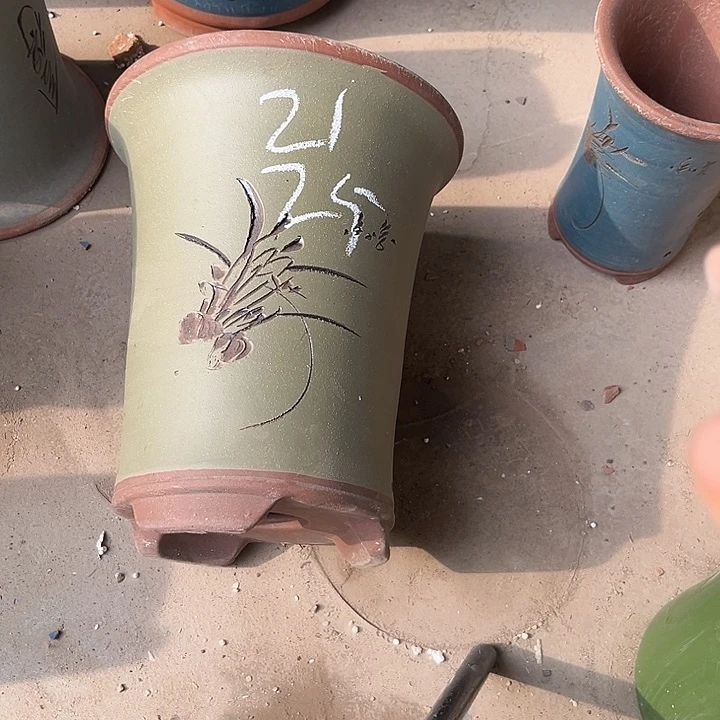 紫砂花盆紫砂兰花盆