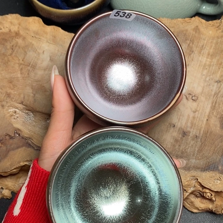 茶盏建窑建盏主人杯538微瑕