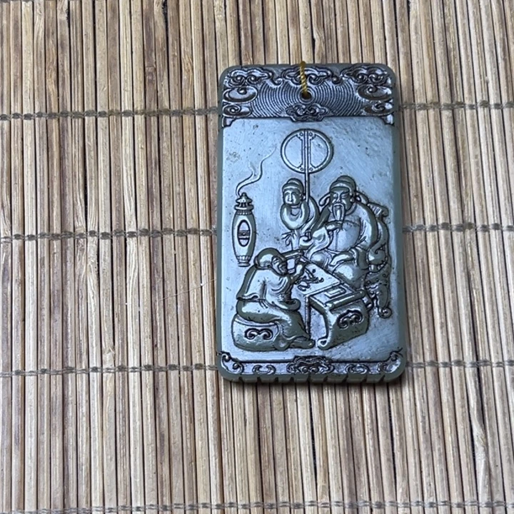 君***哥和田玉未镶嵌挂件