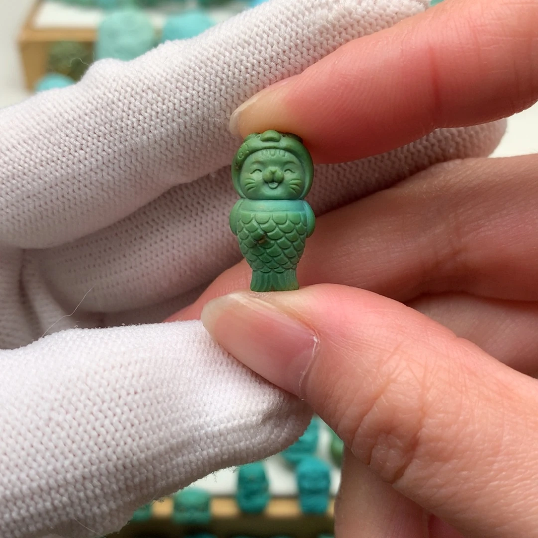 绿松石未镶嵌配饰