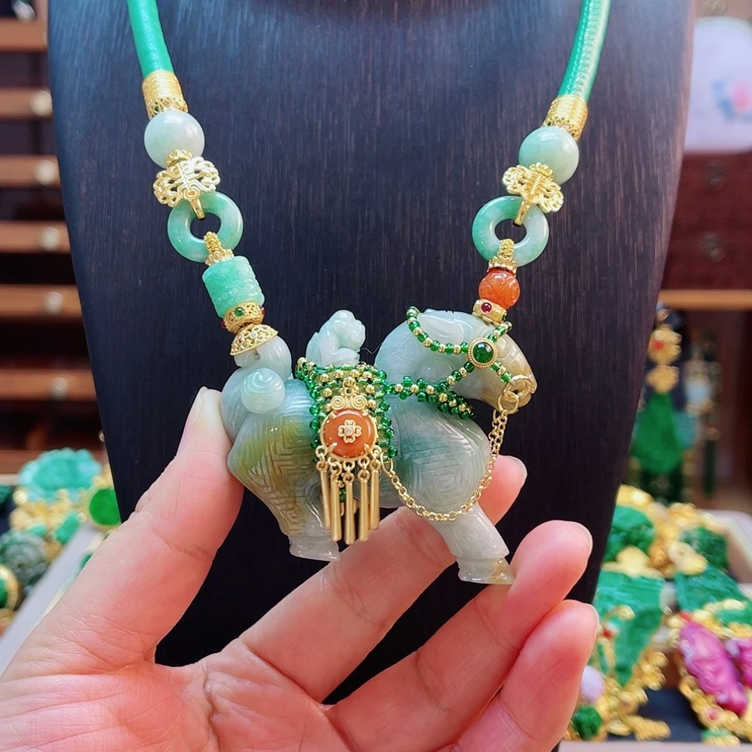 颈饰合金翡翠48小时鉴赏期