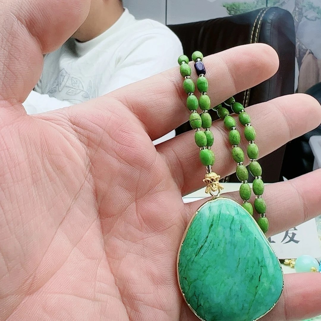 翡翠吊坠(赠链)银S925镶嵌