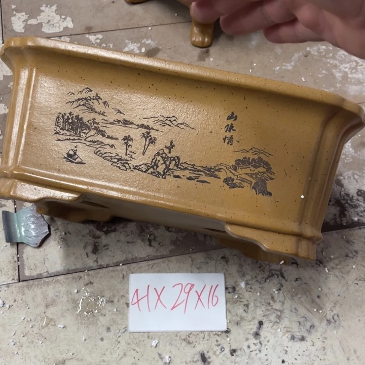 紫砂花盆破损包赔