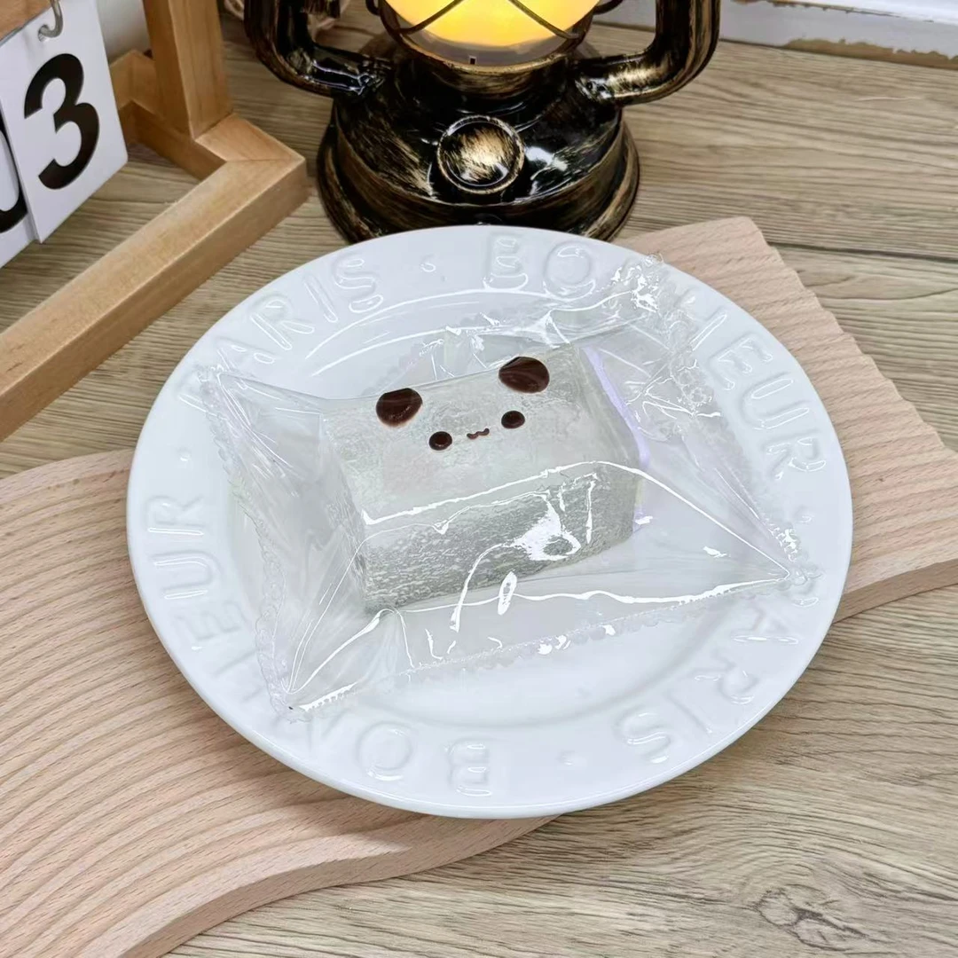 【透明果冻一二布布脆脆鲨】纯手工食品级硅胶捏捏乐解压玩具