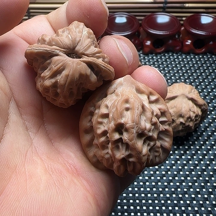 文玩核桃吊坠白蛇骨全品头货