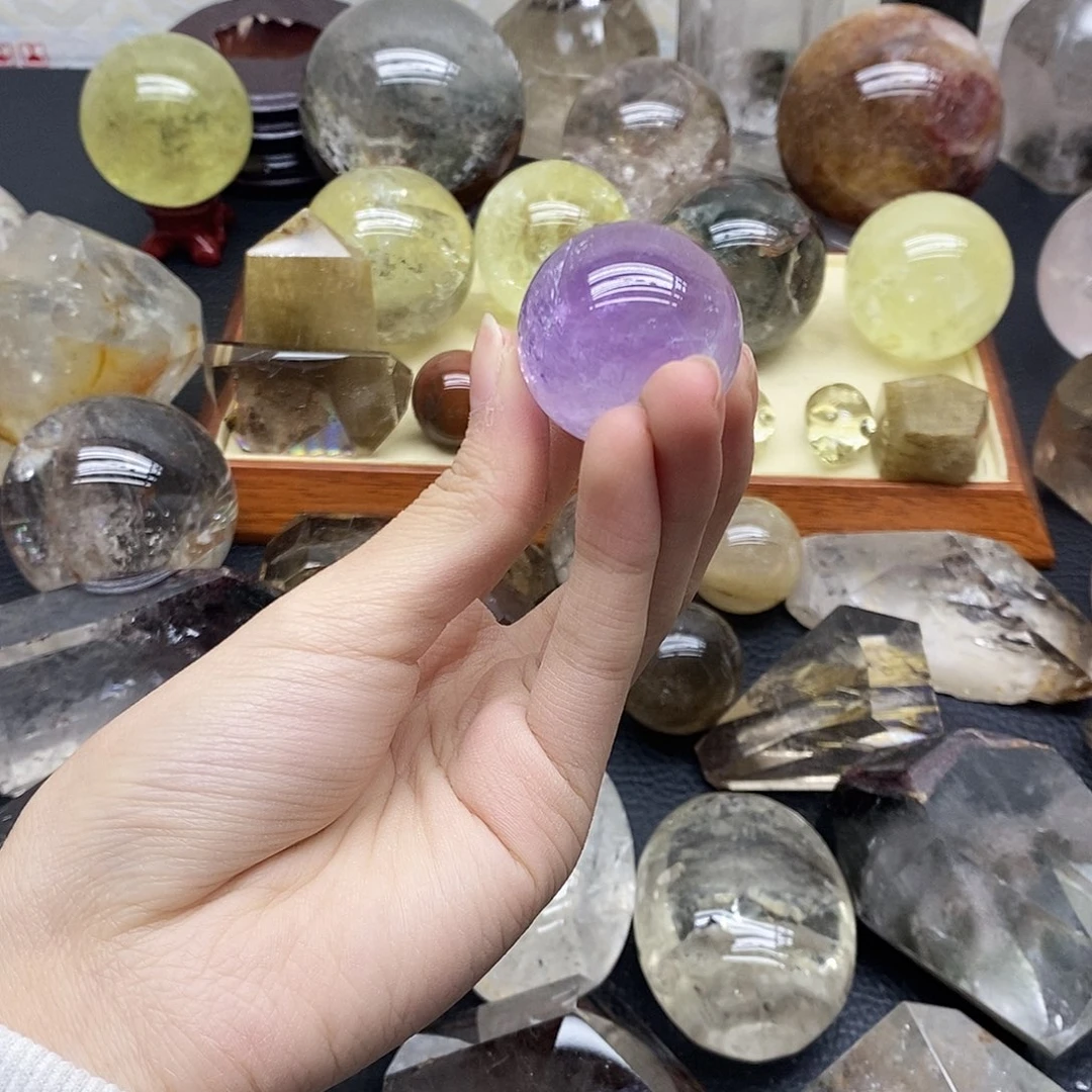 水晶未镶嵌珠宝半成品203水晶石