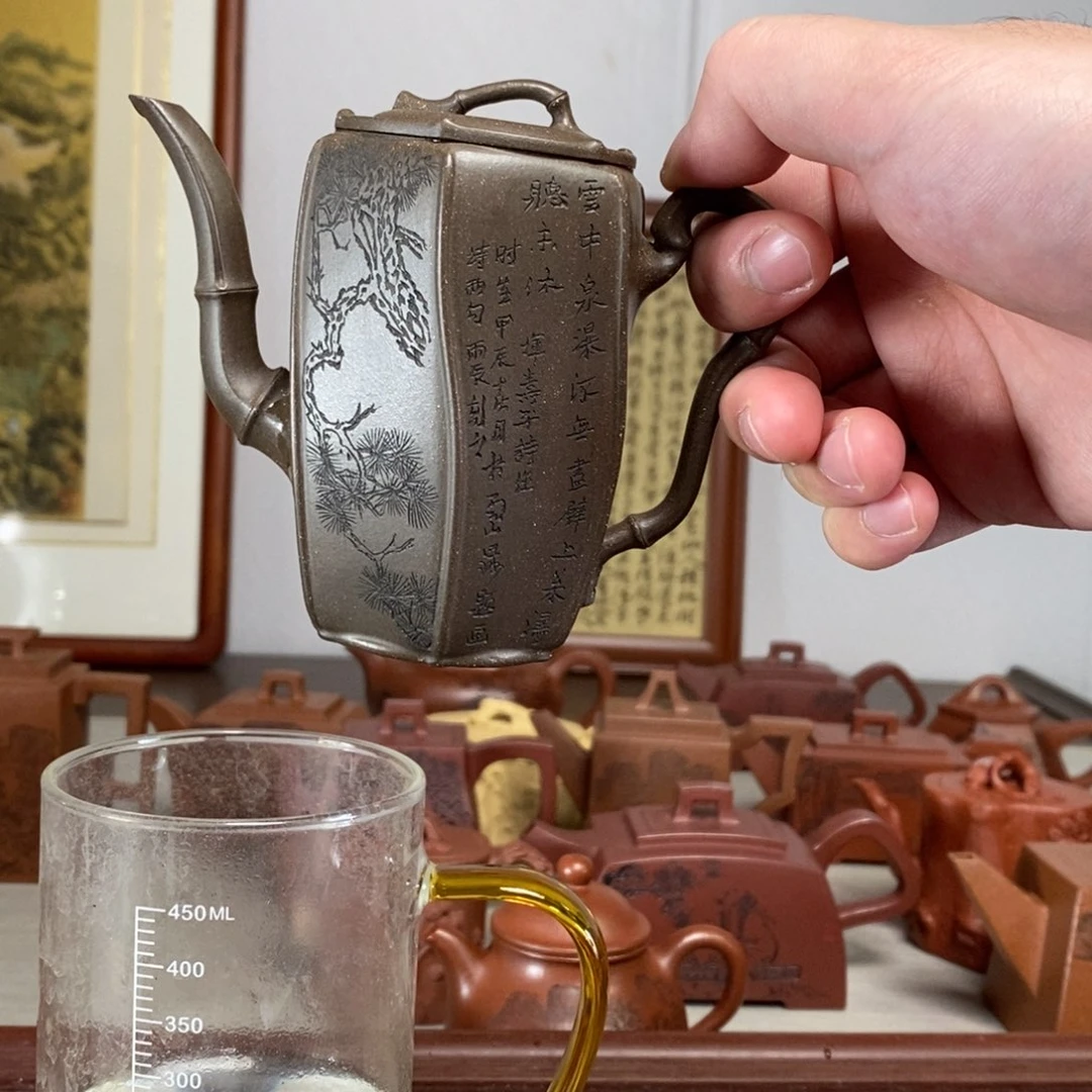 茶壶紫砂原矿泥料传统工艺制作