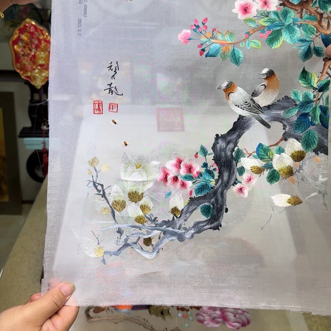 刺绣刺绣工艺精湛独特设计理念