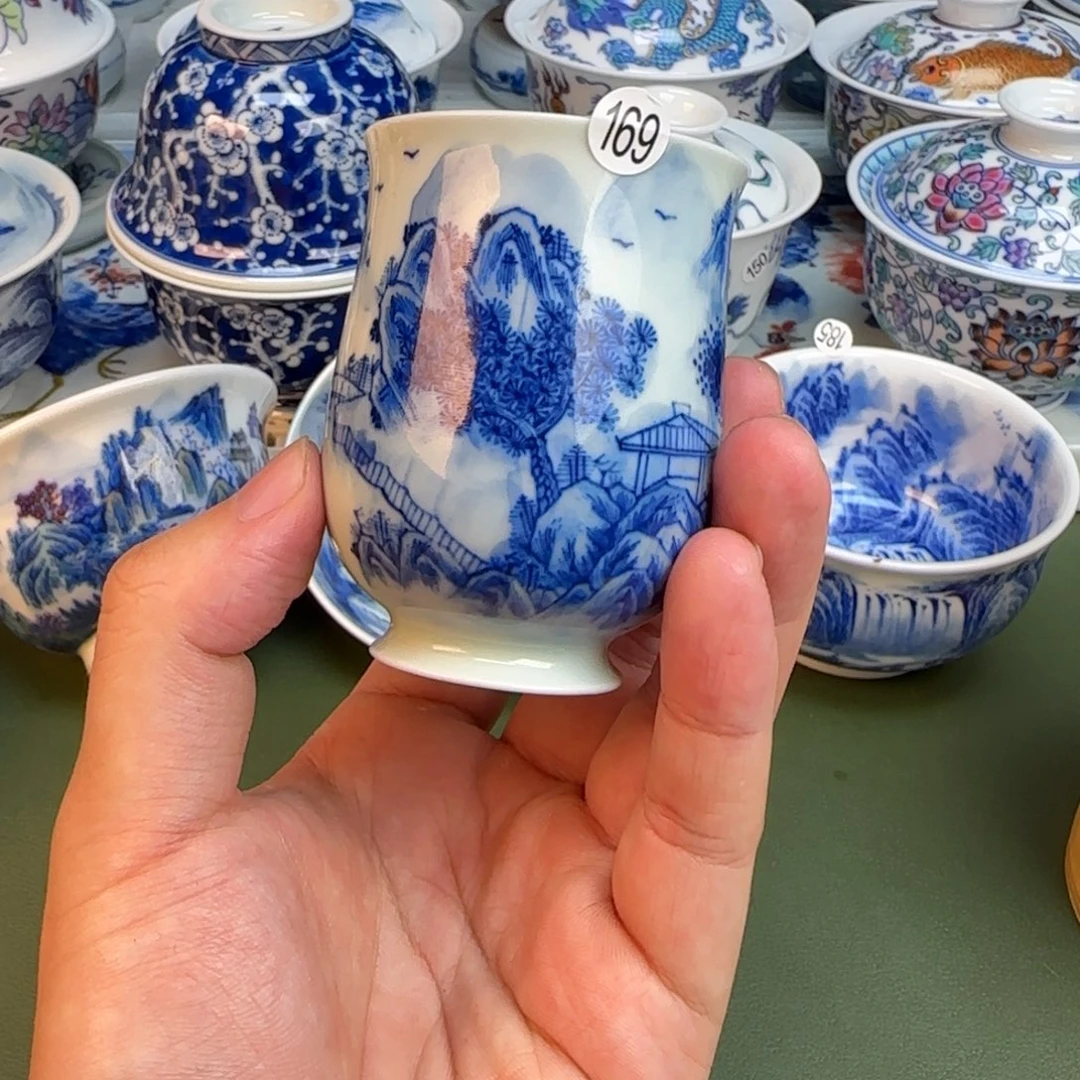 彦祖纯手工手绘茶具169