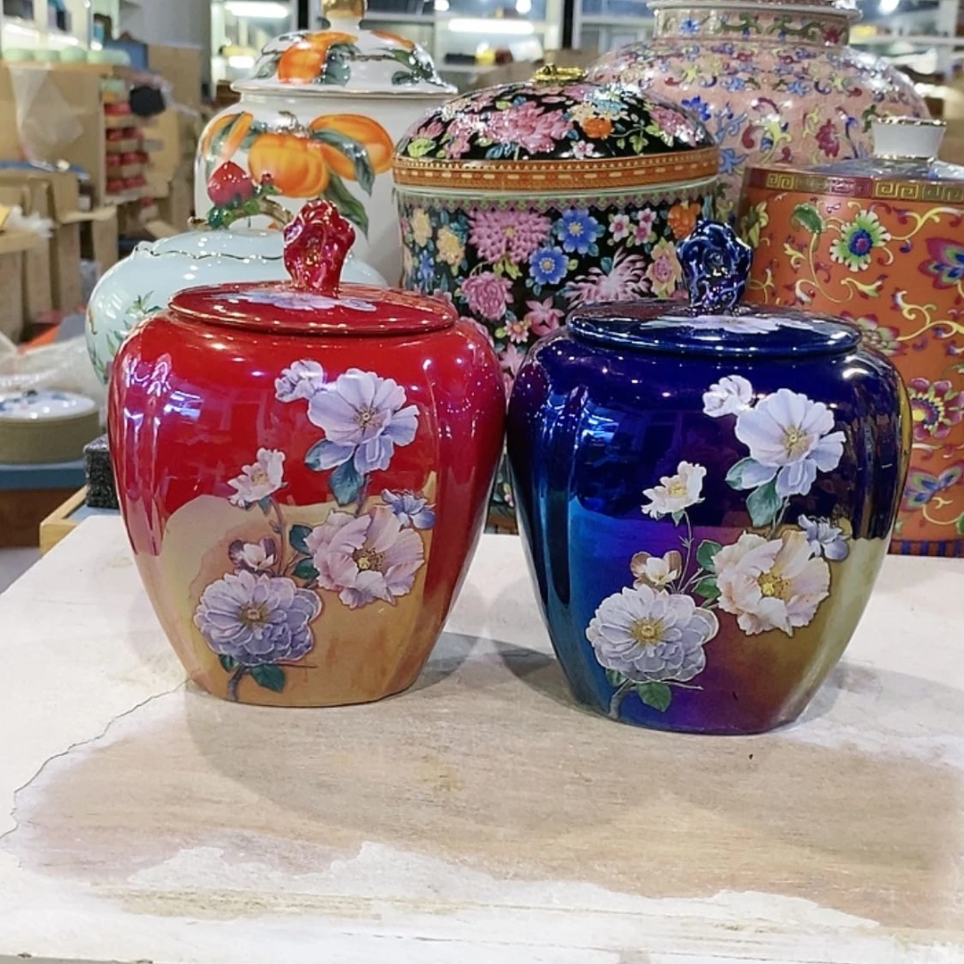 【闪购商品】罐茶叶罐陶瓷茶叶罐