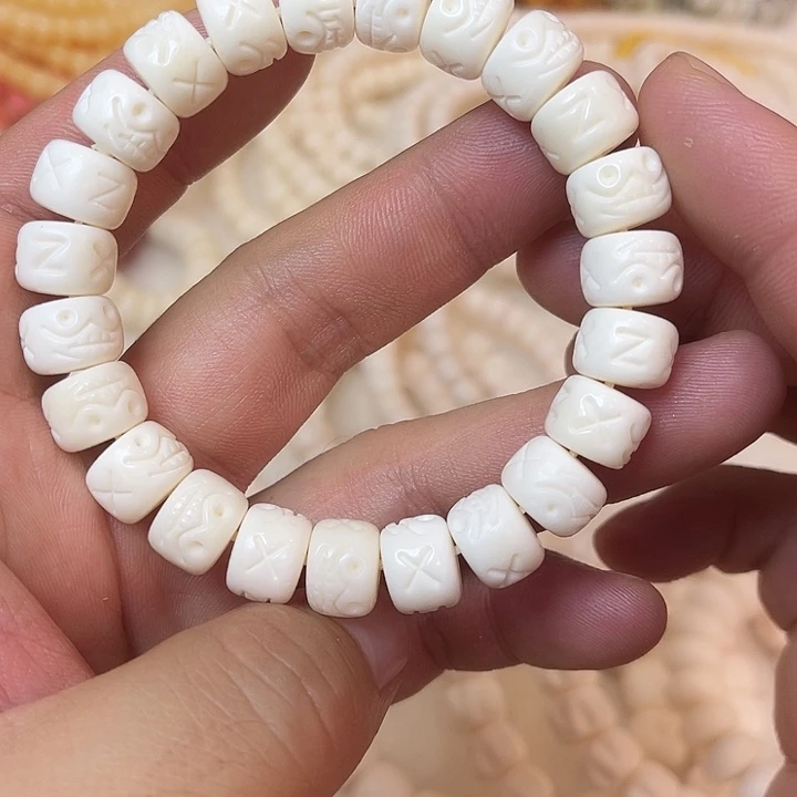 鹿骨手串/手链鹿骨啦12阿呆