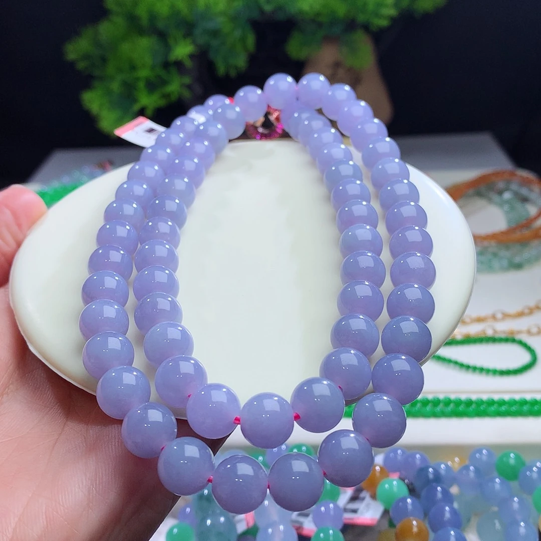 项链未镶嵌翡翠卡10mm