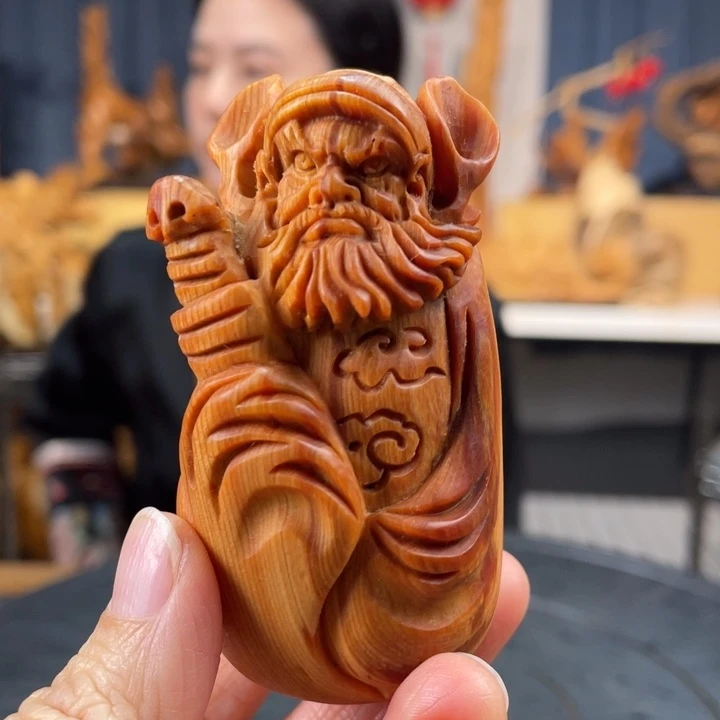 柏木（崖柏）手把件