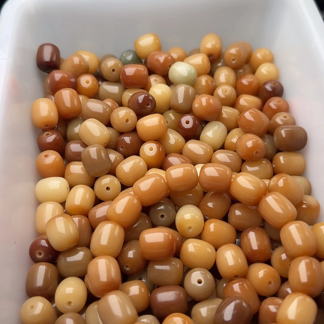 吊坠菩提根/象牙果50颗菲料焦糖年糕13