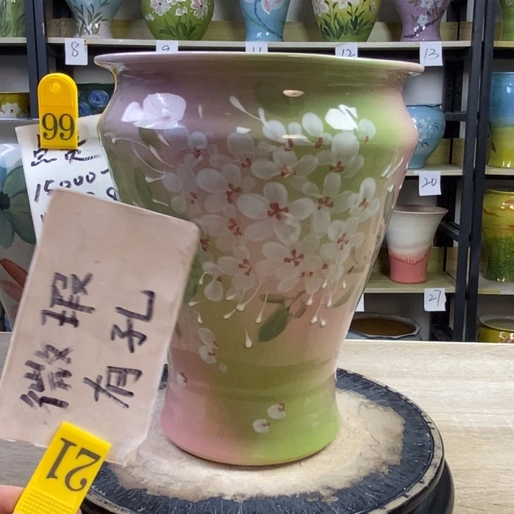 景德镇高温陶瓷花盆